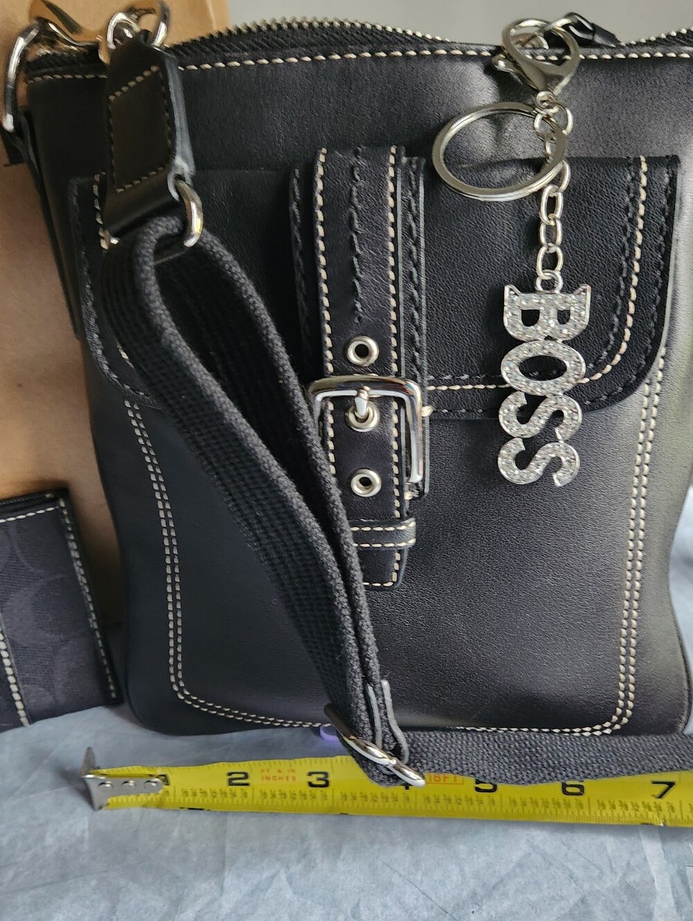 Coach Hamilton Black Crossbody 4 pc set EUC - Picture 11 of 12